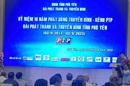 Phú Yên kỷ niệm 10 năm phát sóng kênh truyền hình PTP