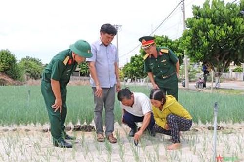 Đoàn Kinh tế-Quốc phòng 516 triển khai mô hình giảm nghèo tại huyện đảo Lý Sơn