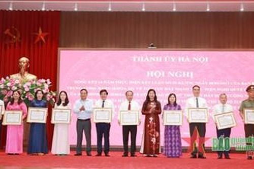 Hà Nội: Rà soát các cơ chế, chính sách phù hợp để phát triển công tác phụ nữ ở Thủ đô