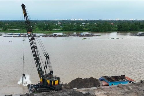 An Giang: Yêu cầu tổng kiểm tra trữ lượng các mỏ cát sông