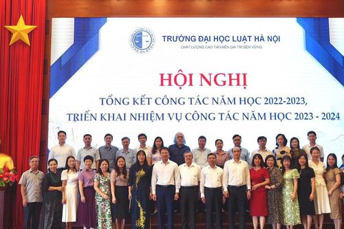 Trường Đại học Luật Hà Nội tổng kết công tác năm học 2022 – 2023