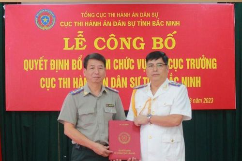 Bản tin 8H: Trao quyết định bổ nhiệm nhân sự của Tổng cục Thi hành án dân sự