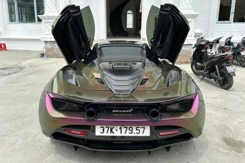 Trầm trồ siêu xe McLaren gần 20 tỷ đầu tiên đăng ký biển Nghệ An