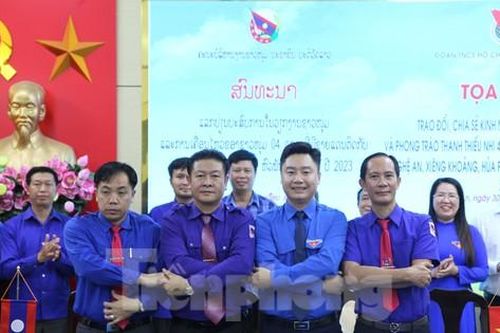 Tỉnh Đoàn Nghệ An và 3 tỉnh nước Lào ký biên bản ghi nhớ, phối hợp hoạt động