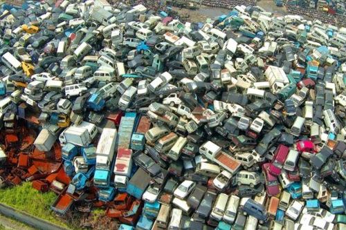 Choáng với 'nghĩa địa' ô tô lớn nhất thế giới nằm ở Trung Quốc