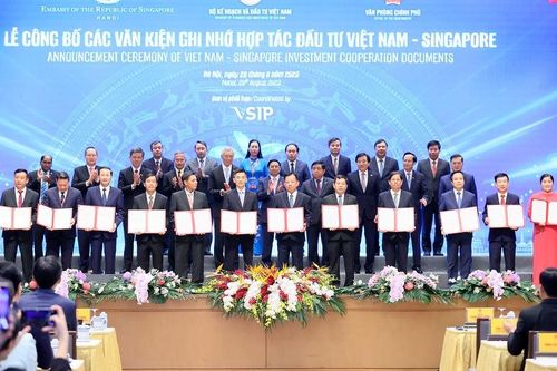Hợp tác đầu tư kinh tế quan trọng giữa hai nước Việt Nam và Singapore