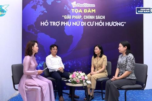 Tọa đàm: Giải pháp, chính sách hỗ trợ phụ nữ di cư hồi hương