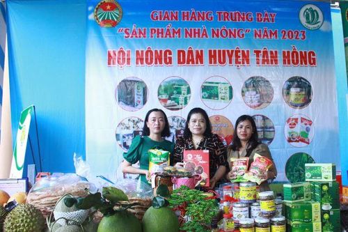 12 gian hàng tham gia Hội thi trưng bày Sản phẩm nhà nông năm 2023