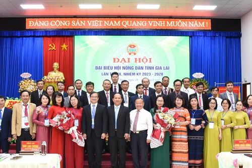 Đồng chí Võ Anh Tuấn tái đắc cử Chủ tịch Hội Nông dân tỉnh Gia Lai nhiệm kỳ 2023-2028
