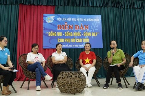Hương Thủy: Lan tỏa các mô hình sinh hoạt dành cho phụ nữ cao tuổi