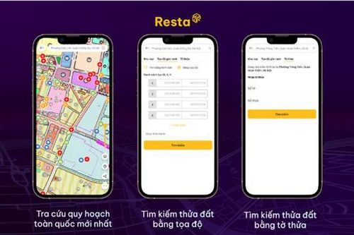 Resta - Ứng dụng kiểm tra quy hoạch và tra cứu giá nhà đất miễn phí