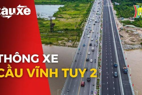 Hà Nội thông xe cầu Vĩnh Tuy 2 trị giá hơn 2.500 tỷ đồng | Bản tin Tàu và Xe | 30/08/2023