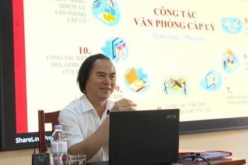Hoài Đức tập huấn nghiệp vụ công tác văn phòng cấp ủy năm 2023