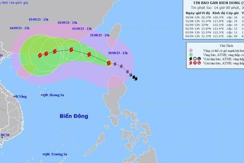 Bão Saola không gây thời tiết xấu trên đất liền, ven biển nước ta dịp Quốc khánh