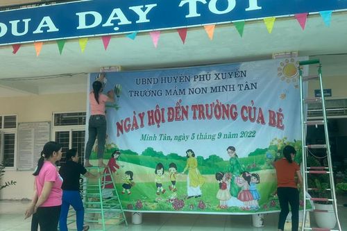 Huyện Phú Xuyên được đầu tư gần 1.300 tỷ đồng chuẩn bị cho năm học 2023-2024