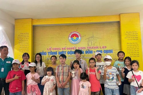 Bảo tàng Biệt động Sài Gòn – Gia Định thu hút thiếu niên tham quan