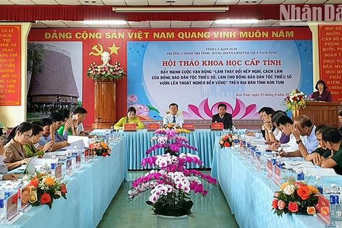 Kon Tum: Tìm những giải pháp khả thi giúp đồng bào dân tộc thiểu số thay đổi nếp nghĩ, cách làm, thoát nghèo bền vững