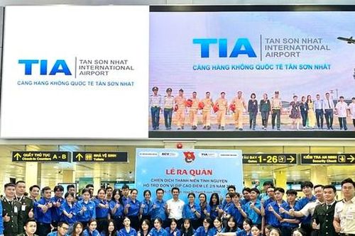 Lễ ra quân Chiến dịch thanh niên tình nguyện hỗ trợ Cảng Hàng không Quốc tế Tân Sơn Nhất
