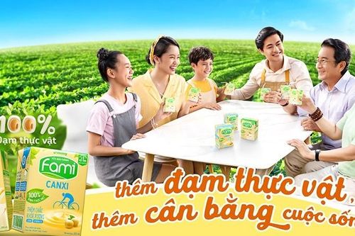 Fami thay đổi nhận diện mới, nhấn mạnh vai trò dinh dưỡng thực vật