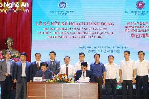 Trường Đại học Vinh khởi động Dự án ODA trị giá hơn 2,7 tỷ won do Chính phủ Hàn Quốc tài trợ