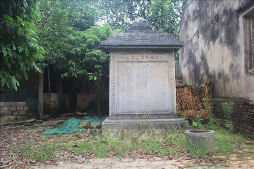 Thanh Hóa: Người dân mong muốn 2 tấm bia đá cổ sớm được trùng tu, tôn tạo