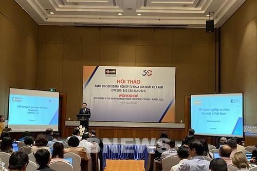 Công bố Báo cáo đánh giá 500 doanh nghiệp tư nhân lớn nhất Việt Nam
