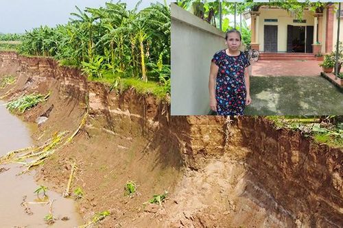 Lo 'chạy lở' ở sông Thao: 'Đêm nào cũng nghe tiếng ì oạp khiến tôi không dám chợp mắt'
