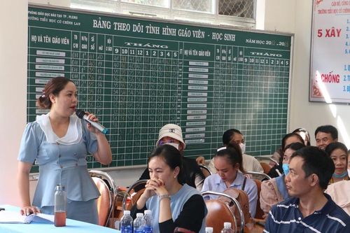 Chuyển cô giáo Nguyễn Đỗ Thị Bảo Trân về công tác tại Trường Tiểu học Lê Lai