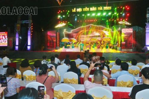 Ấn tượng chương trình nghệ thuật chào mừng Lễ hội đền Bảo Hà năm 2023