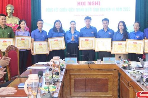 Tổng kết Chiến dịch thanh niên tình nguyện hè năm 2023
