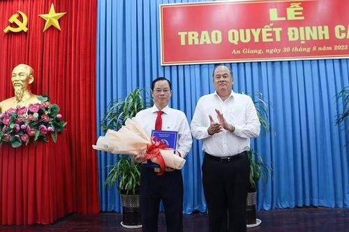 An Giang có tân Giám đốc Sở Tài nguyên và Môi trường
