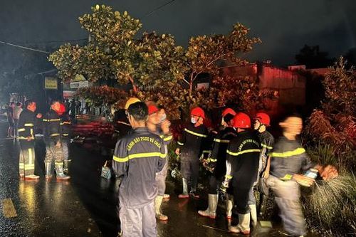 Cháy tiệm sửa xe máy, 2 người tử vong