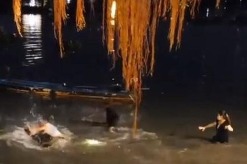 Ẩu đả trên sông Sài Gòn vì cá phóng sinh vừa thả đã bị chích điện