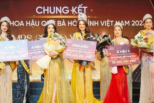 Đoàn Thị Thu Hằng đăng quang Hoa hậu Quý bà hòa bình Việt Nam 2023