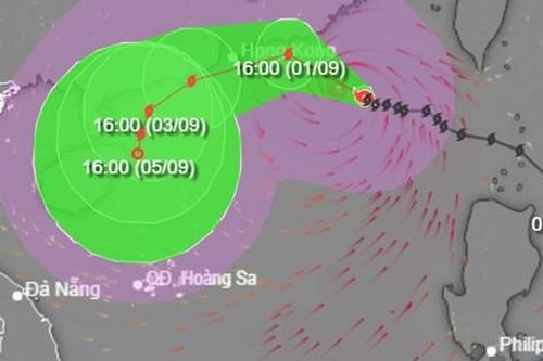 Bão số 3 Saola giật trên cấp 17 nhiều giờ liền ở Biển Đông, khả năng đổi hướng