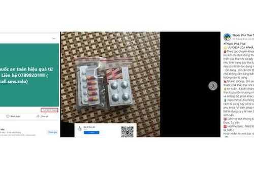 Đi cấp cứu sau khi tự ý dùng thuốc phá thai mua trên mạng