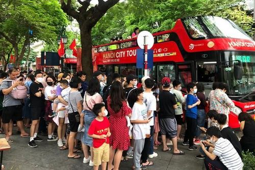 Người dân sẽ được trải nghiệm xe bus 2 tầng miễn phí dịp 2/9