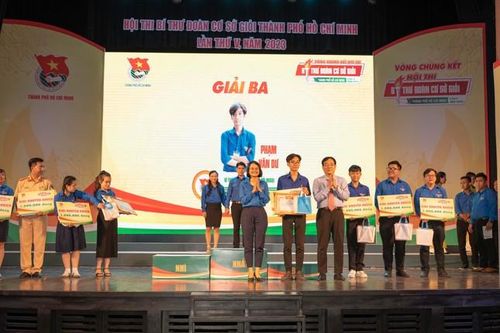 Nam sinh trường ĐH Kinh tế - Luật đạt thành tích cao trong Hội thi Bí thư Đoàn cơ sở giỏi