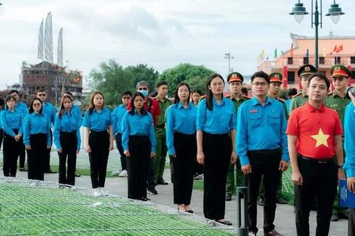 TP. HCM: Ra quân các hoạt động hưởng ứng đợt cao điểm hành trình 'Tôi yêu Tổ quốc tôi'