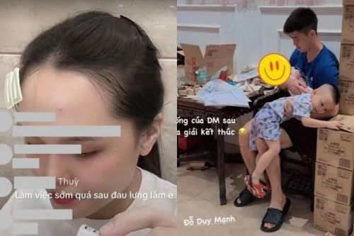 'Công chúa béo' nhà Duy Mạnh sớm trở lại làm việc sau sinh con