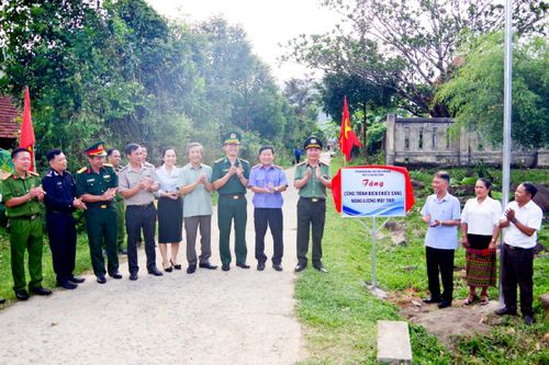 Thừa Thiên Huế: Nhiều hoạt động thiết thực hướng về nhân dân khu vực biên giới Việt Nam - Lào