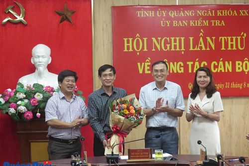 Nhân sự mới Ủy ban Kiểm tra Tỉnh ủy Quảng Ngãi