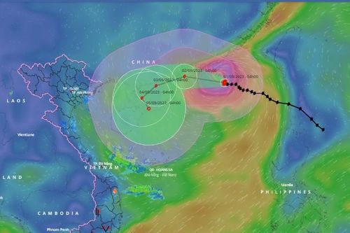 Thông tin mới nhất về siêu bão Sao La