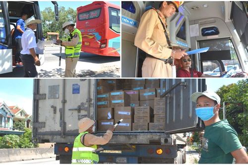Tăng cường xử lý xe ô tô khách, container không đảm bảo an toàn
