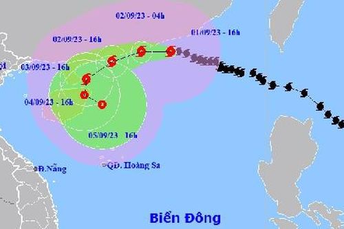 Bão số 3 Saola vẫn hoành hành dữ dội ở Biển Đông, di chuyển lạ thường