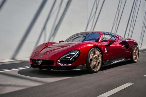 Hãng xe Italy Alfa Romeo ra mắt siêu xe điện thể thao sang trọng 33 Stradale