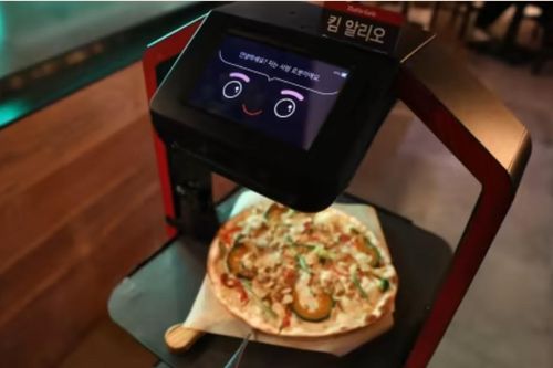 Robot Trung Quốc giải quyết tình trạng thiếu lao động tại Hàn Quốc