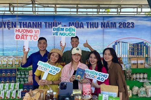 Phú Thọ: Phiên chợ OCOP 4.0 huyện Thanh Thủy thu hút hơn 5 triệu lượt xem
