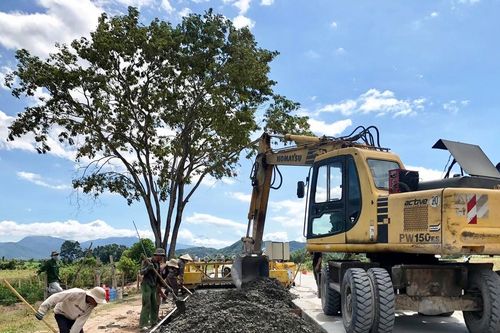 Krông Pa đẩy nhanh tiến độ các công trình trọng điểm
