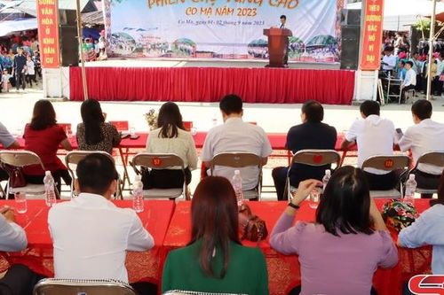 Khai mạc Phiên chợ vùng cao Co Mạ năm 2023